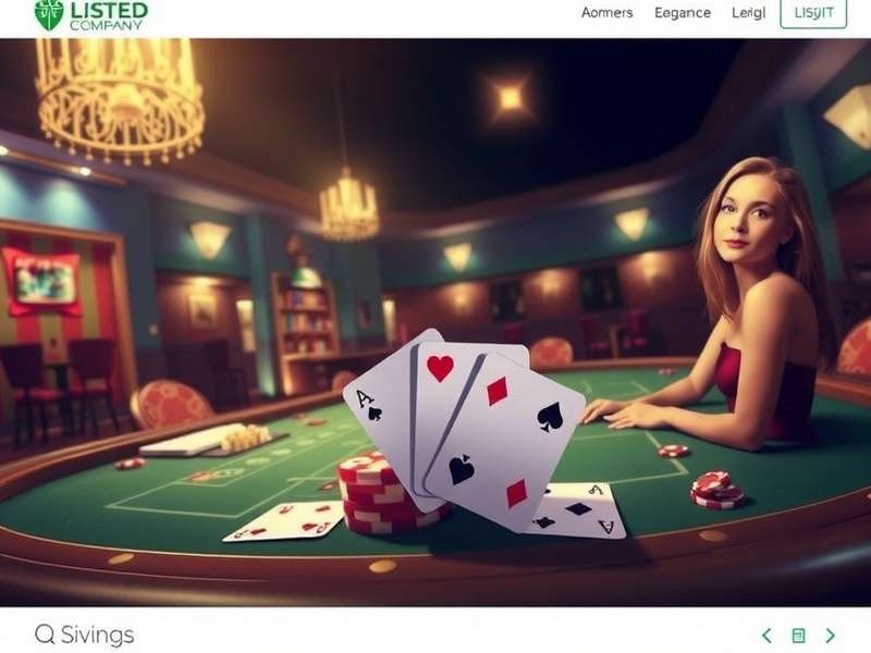 Financial data analysis dashboard with gaming statistics