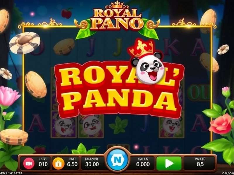 Royal Panda Casino user interface showing games and promotions for Indian players